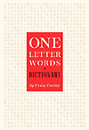 One-Letter Words Cover
